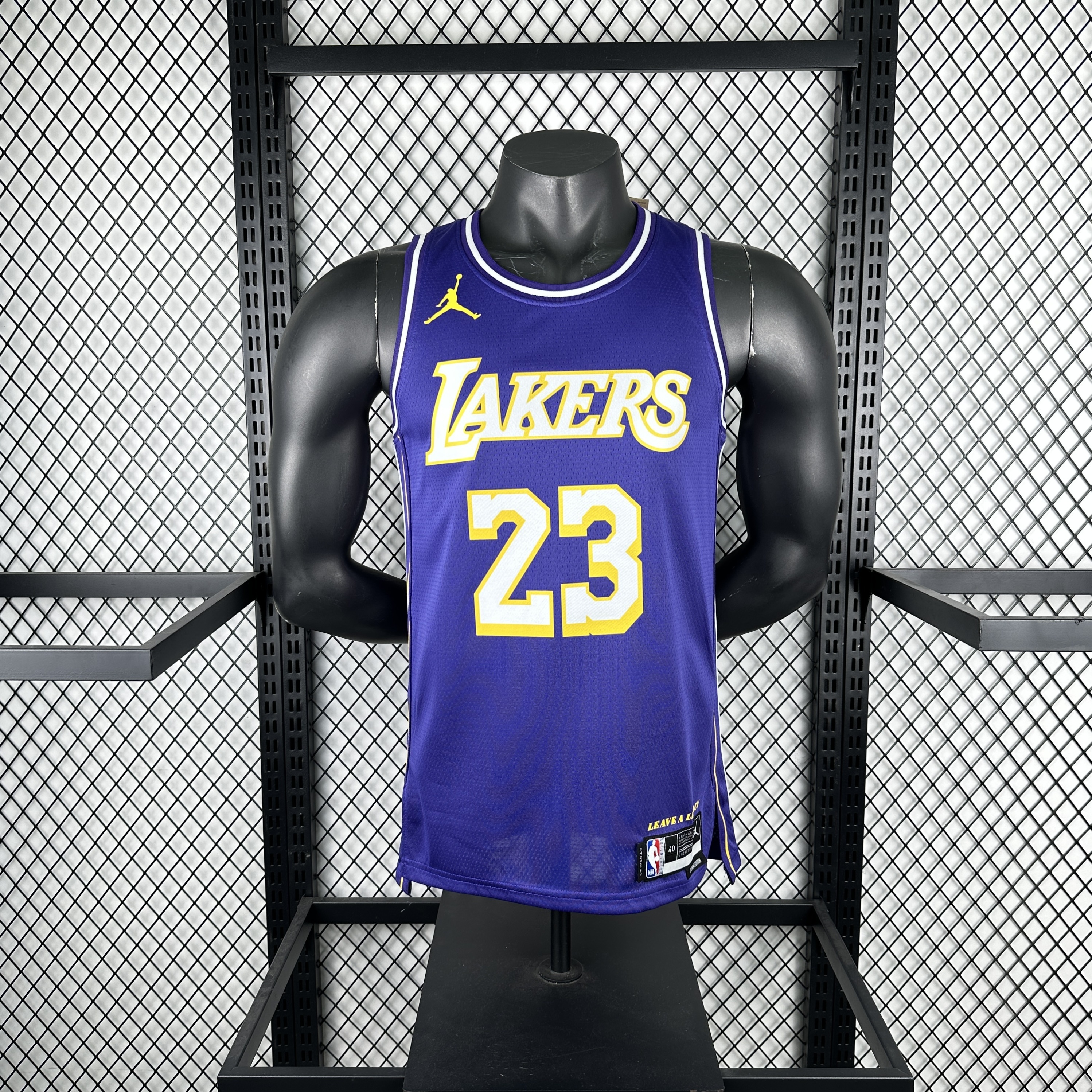 Men Los Angeles Lakers #23 James blue 2025 jersey